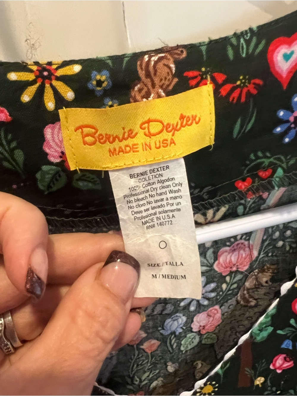 Bernie Dexter Forest Friends Floral Print
